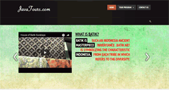 Desktop Screenshot of javatours.com