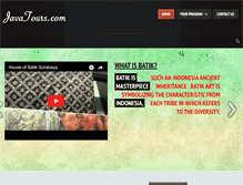 Tablet Screenshot of javatours.com